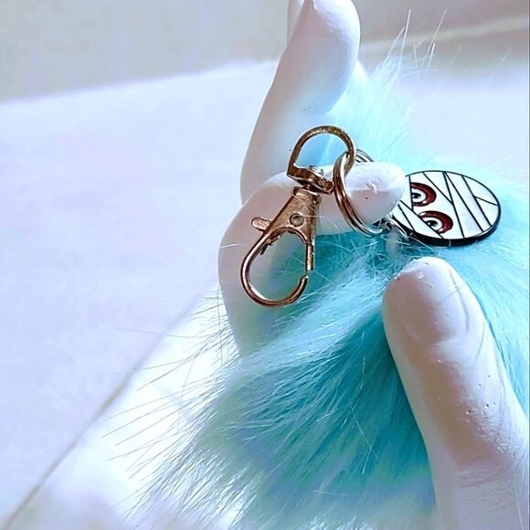 MUMMY PUFF KEYCHAIN OR BAG CHARM - Picture 2 of 4